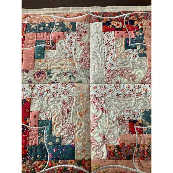 Calico Print Table Runner - Picture 4 of 6